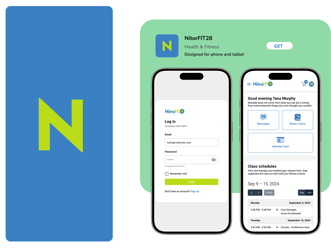 Gympify Mobile App Interface